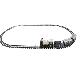 17-Piece Black Consummate Animated Classic Train Set