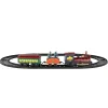 9-Piece Red Battery Operated Animated Christmas Train Set