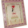 17" Pink And Beige First Christmas Together Wedding Advent Calendar