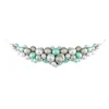 28" Pink And Seafoam Green Shatterproof Glittered Ball Artificial Christmas Swag - Unlit