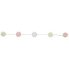 9' Pink And White Candy Novelty Christmas Garland - Unlit