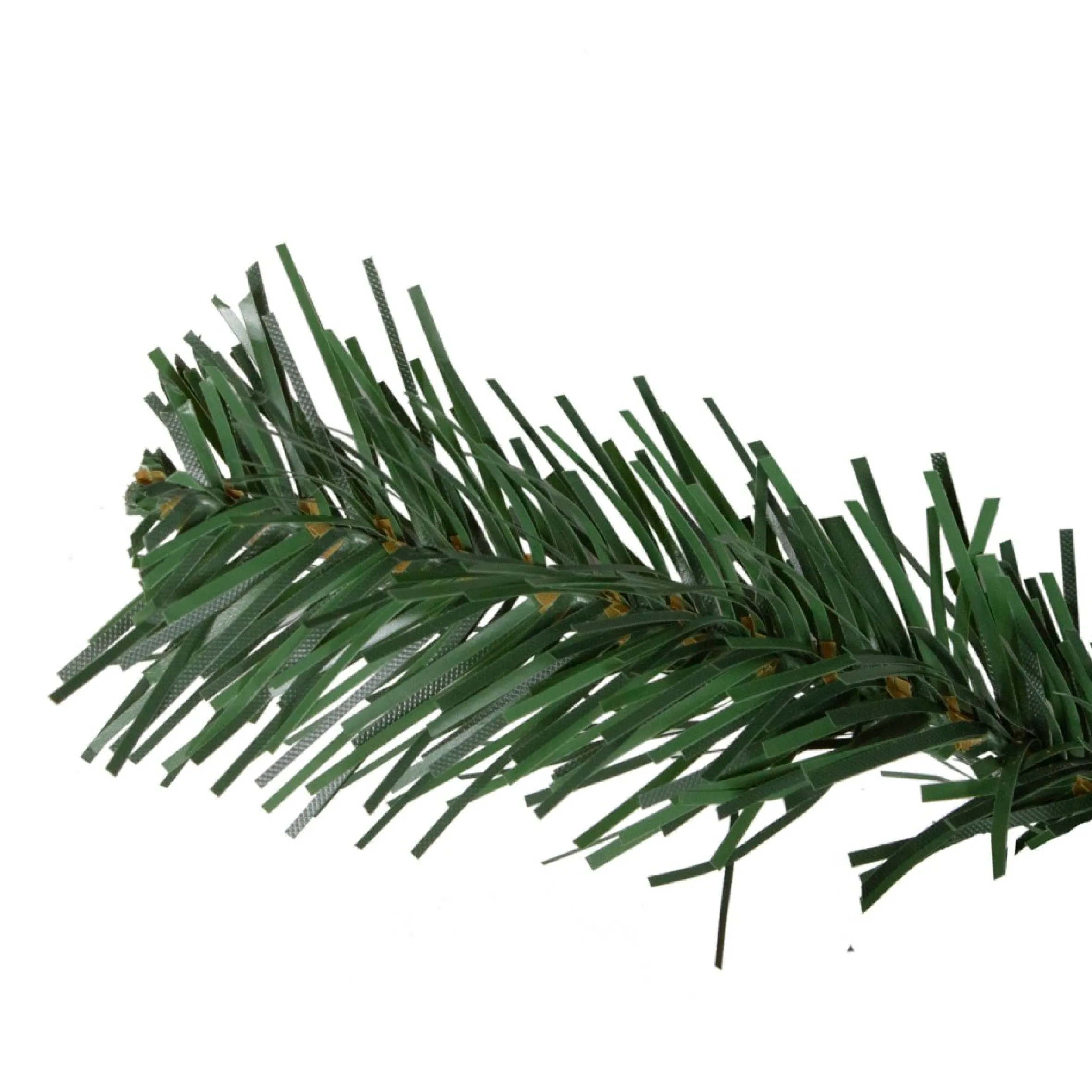 24" Pre-Decorated Red Poinsettia, Pine Cone And Ball Artificial Christmas Swag, Unlit