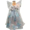 16" Pre-Lit Angel With Staff Christmas Tree Topper