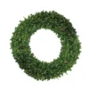 Pre-Lit Dakota Red Pine Artificial Commercial Christmas Wreath, 72-Inch, Clear Dura Lights