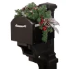 36" Pre-Lit Decorated Artificial Pine Christmas Mailbox Swag