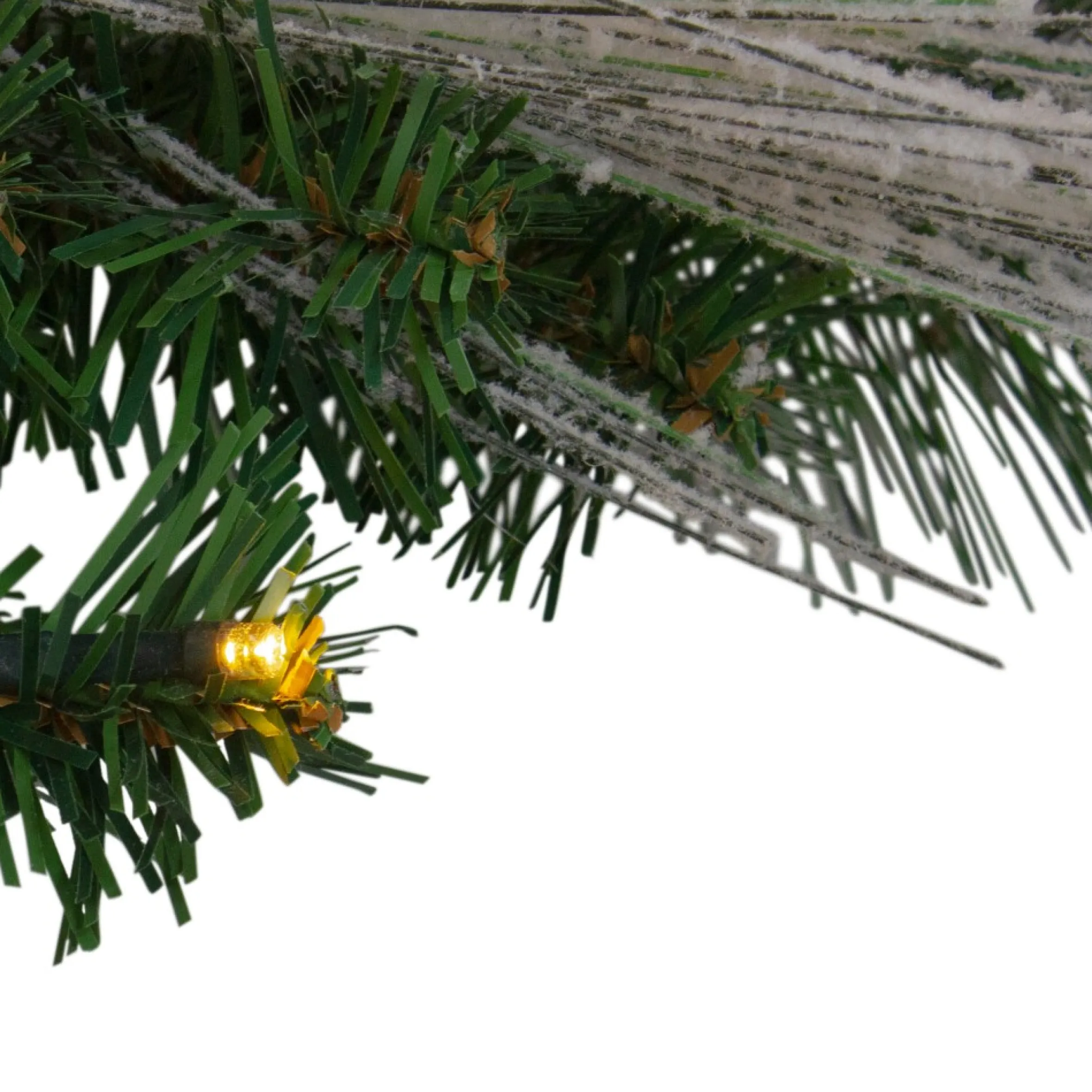 Pre-Lit Decorated Plaid And Houndstooth Artificial Christmas Wreath - 24-Inch, Warm White Lights