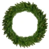 Pre-Lit Eastern Pine Artificial Christmas Wreath, 36-Inch, Clear Lights