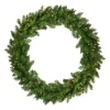Pre-Lit Eastern Pine Artificial Christmas Wreath - 48-Inch, Clear Lights