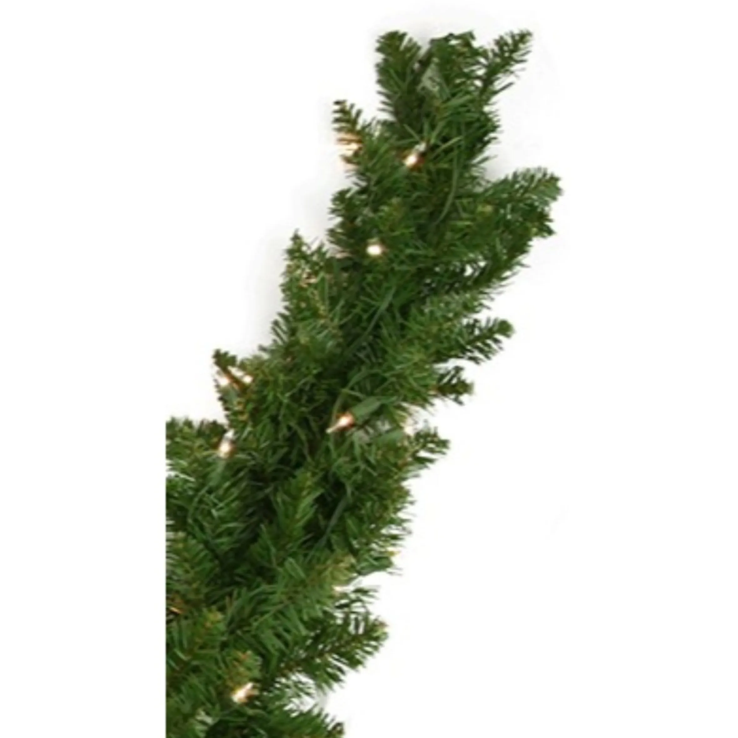 60" Pre-Lit Eastern Pine Artificial Christmas Swag - Clear Lights