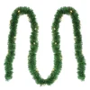 12' Pre-Lit Green Pine Artificial Christmas Garland - Clear Lights