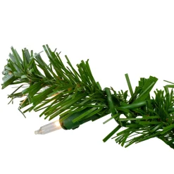 Pre-Lit Mixed Winter Berry Pine Artificial Christmas Wreath - 24-Inch, Clear Lights