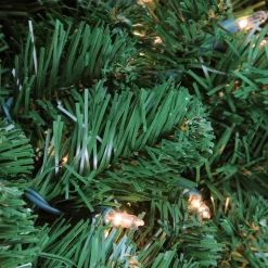5' Pre-Lit Olympia Pine Commercial Artificial Christmas Wreath - Clear Lights