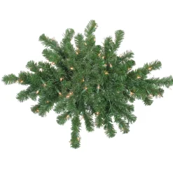 28 Pre-Lit Windsor Pine Artificial Christmas Swag - Clear Lights
