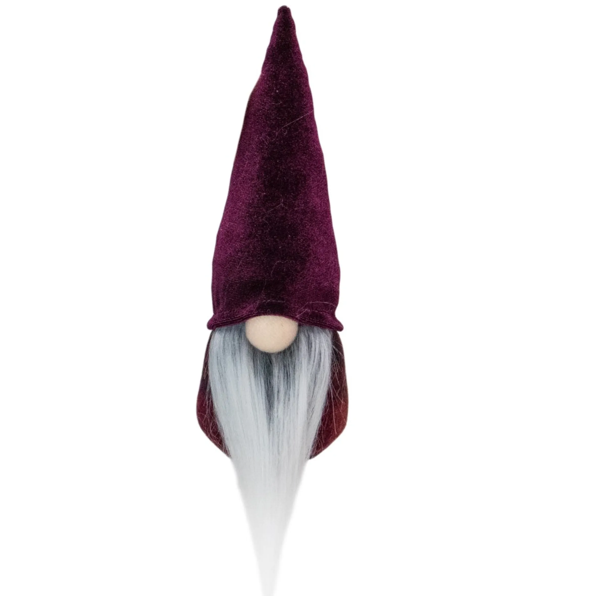 9" Purple Plum Standing Gnome Christmas Tabletop Decor