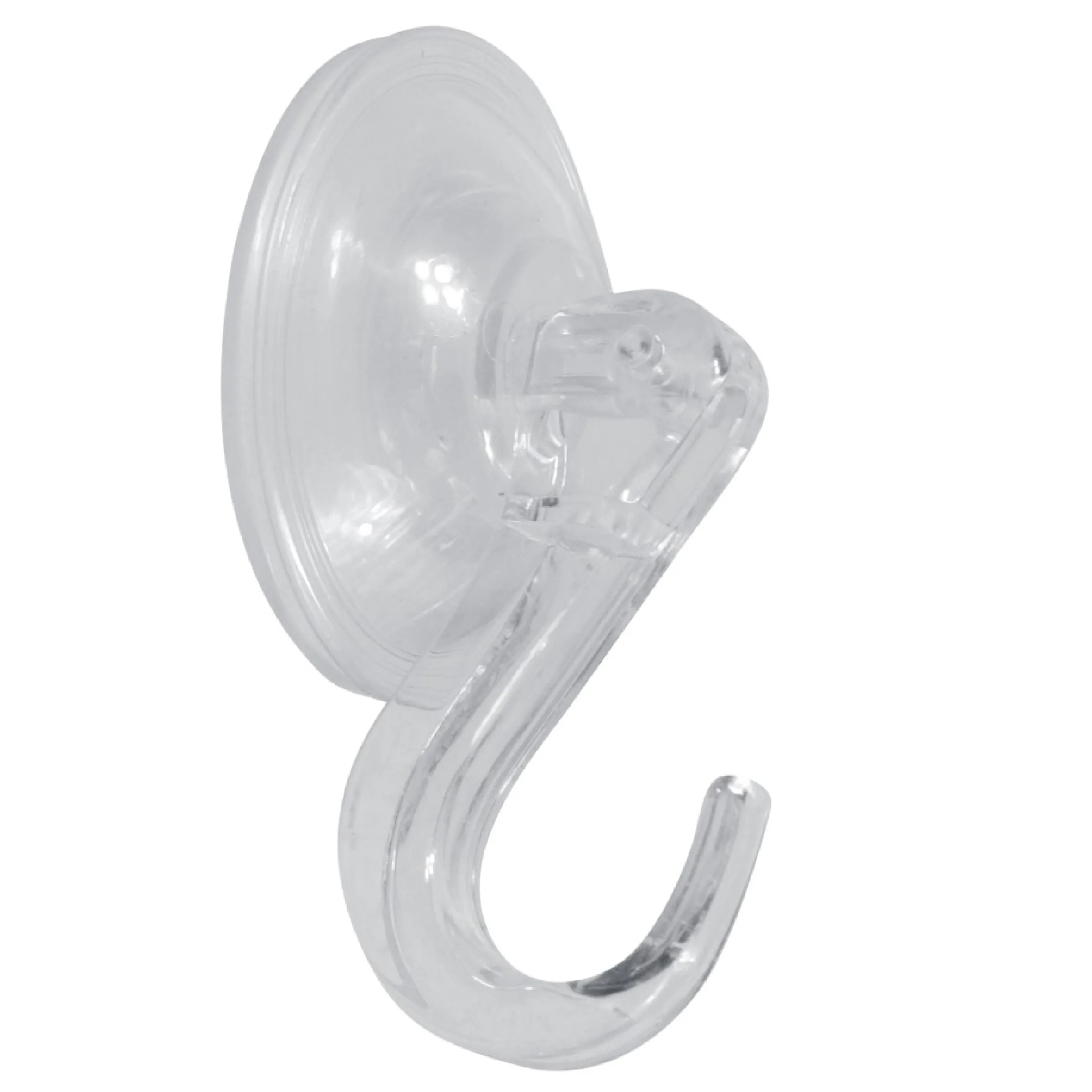 4" Push Lock Suction Cup Christmas Wreath Hanger, Holds Up To 10 Lbs