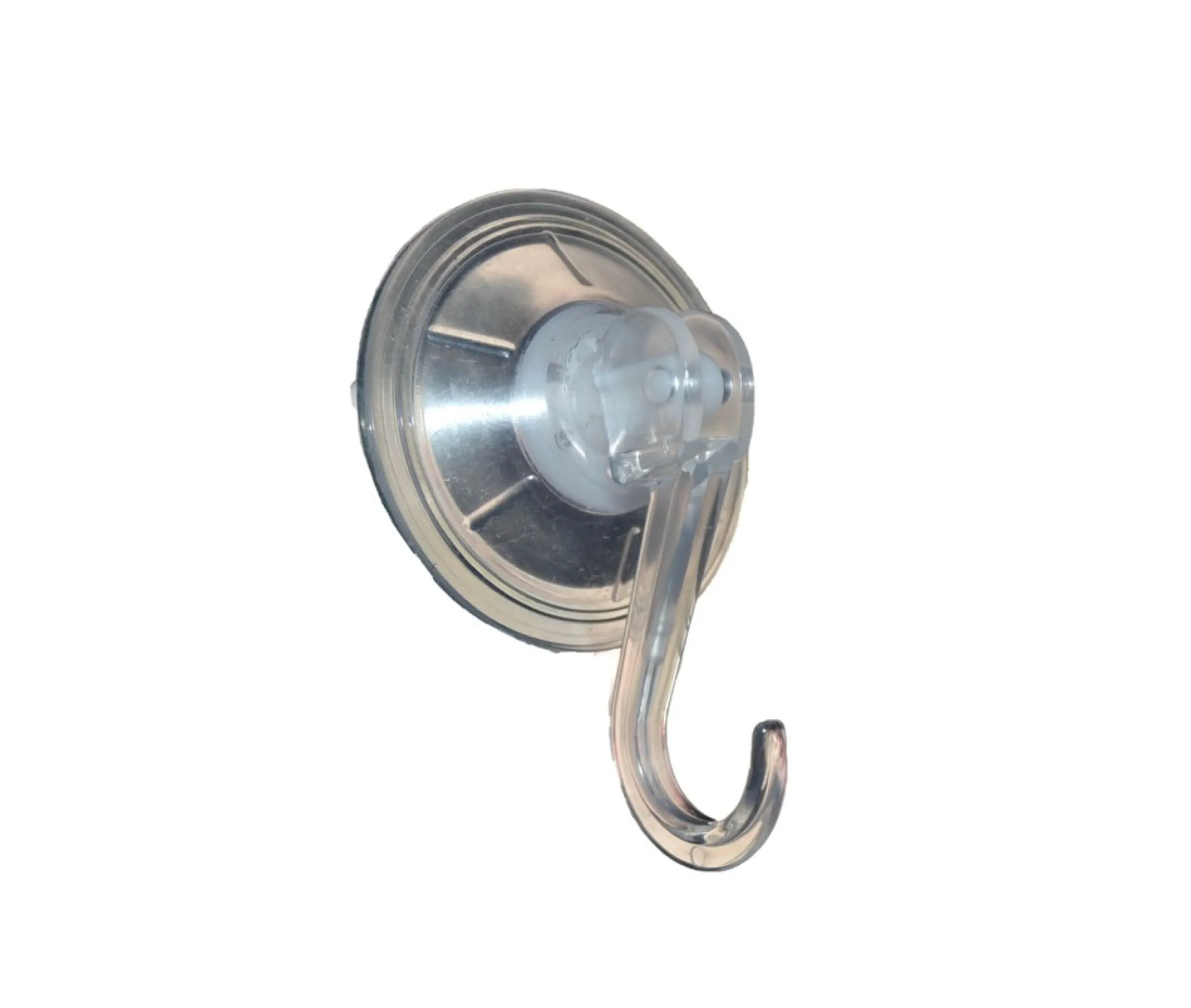 4" Push Lock Suction Cup Christmas Wreath Hanger, Holds Up To 10 Lbs