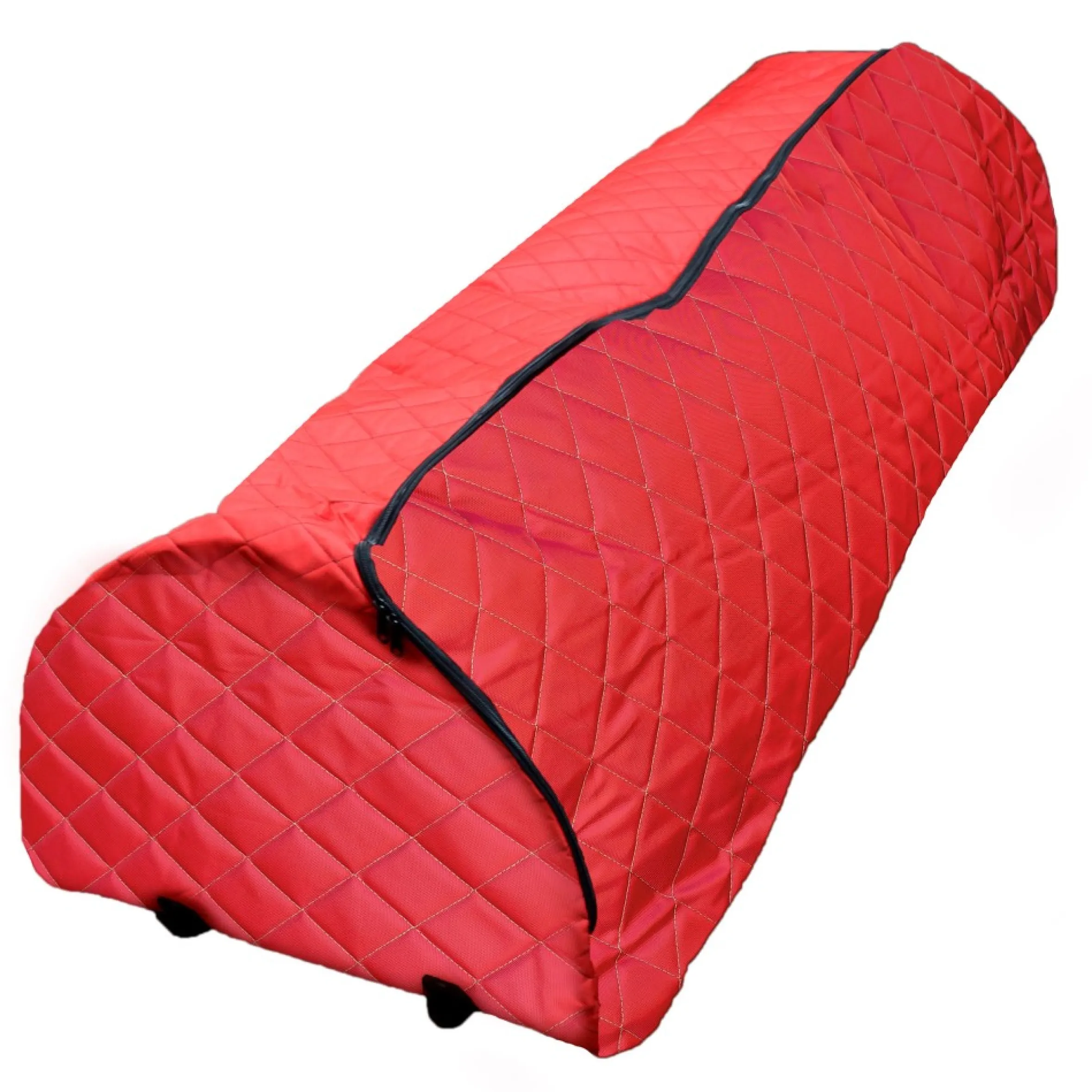 Quilted Rolling Artificial Christmas Tree Storage Bag For Trees Up To 9Ft