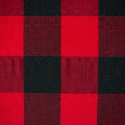Red And Black Buffalo Plaid Christmas Rectangular Tablecloth 60