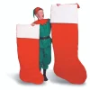 60" Red And White Giant Christmas Stocking