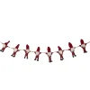 30" Red And White Knit Gnome Novelty Christmas Garland