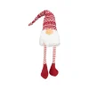 29" Red And White Smiling Gnome Christmas Decoration