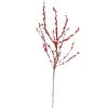 40" Red Berries Artificial Christmas Twig Spray