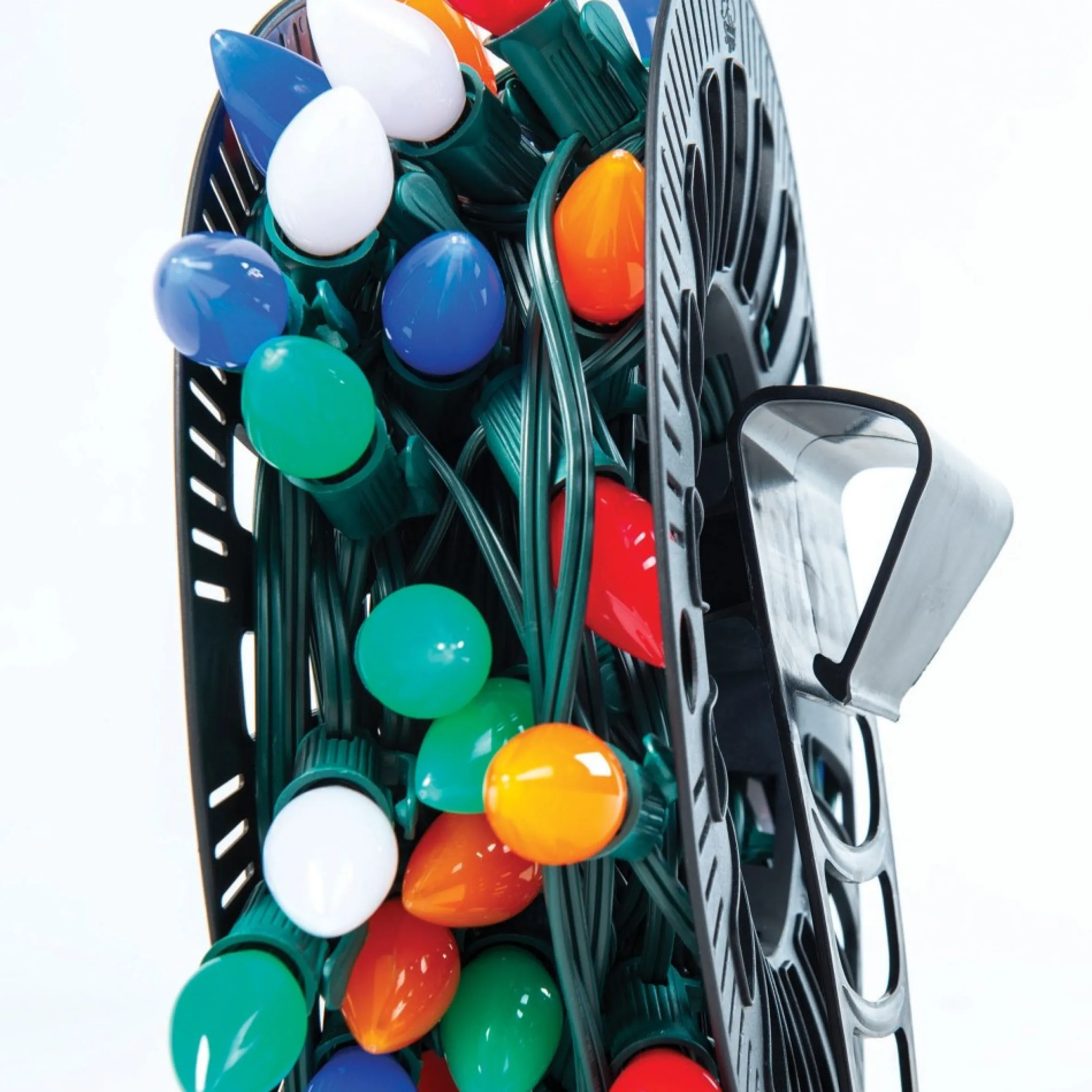 14" Red Christmas Lights Storage Reels Bag