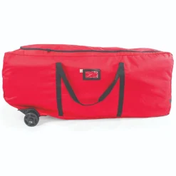 59" Red Ez Roller Christmas Tree Storage Bag