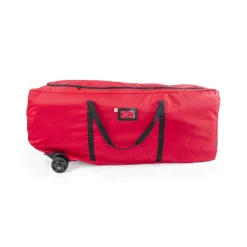 56" Red Ez Roller Christmas Tree Storage Bag With Wheels