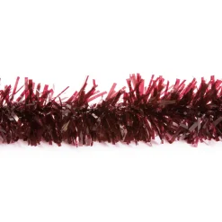 25' Red Metallic Twist Novelty Christmas Garland