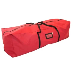 48" Red Multi Use Christmas Storage Bag - For Garlands, Trees, Lights, Inflatables And More