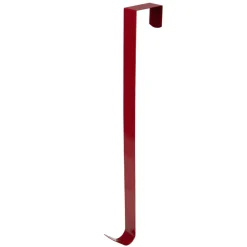 14" Red Over The Door Christmas Wreath Hanger