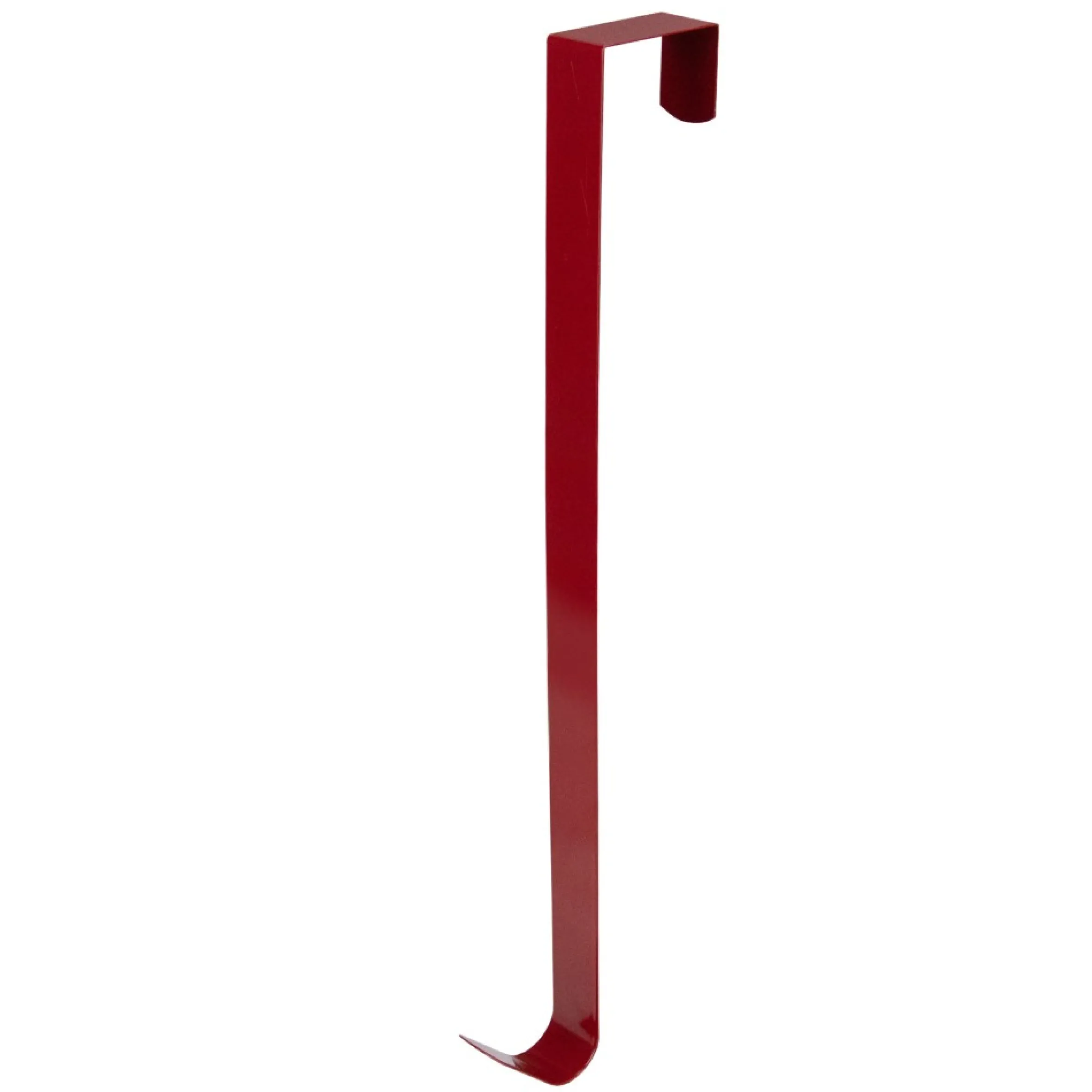 14" Red Over The Door Christmas Wreath Hanger