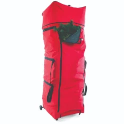 60" Red Xxl Christmas Tree Expandable Storage Duffel Bag