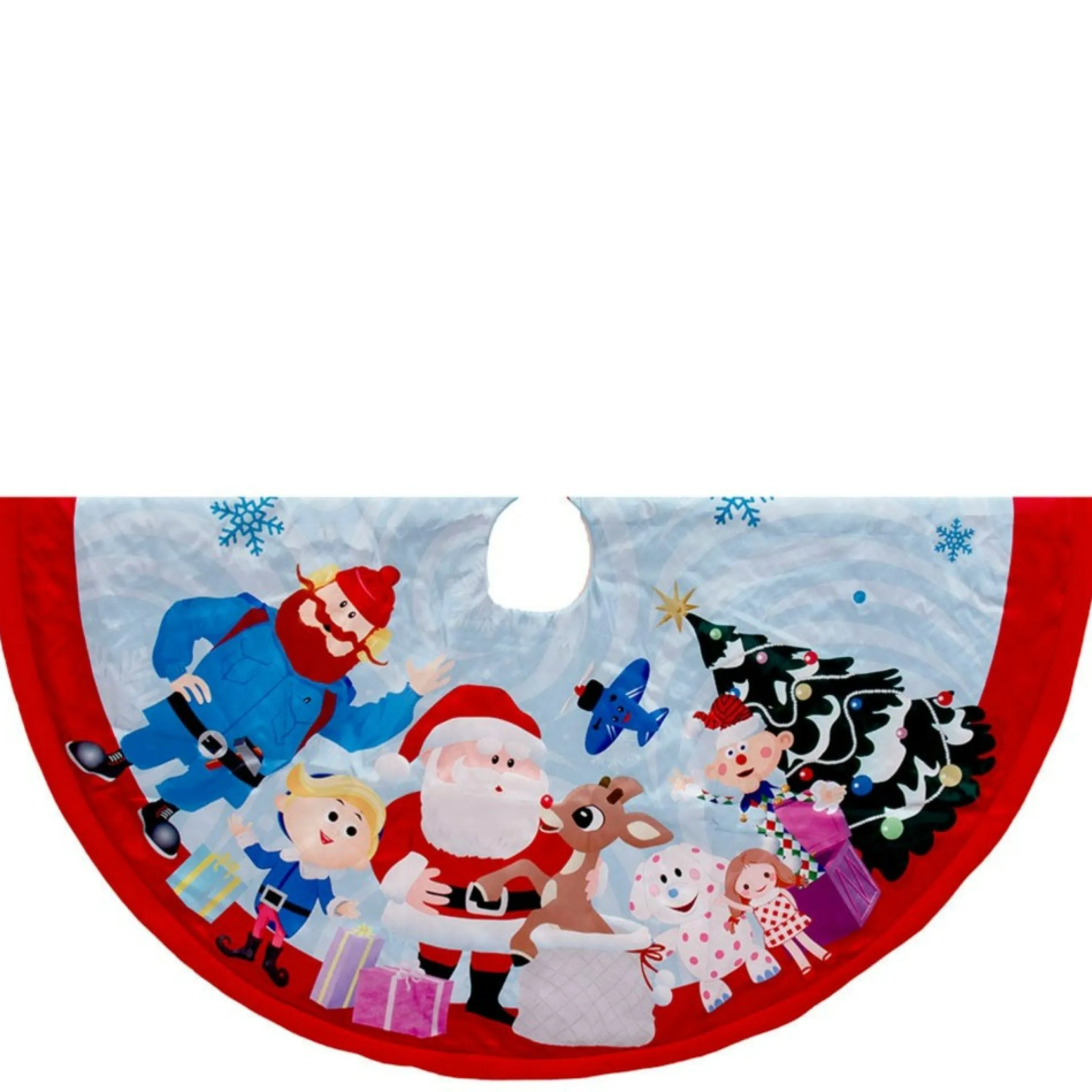 48" Rudolph And Friends Christmas Tree Skirt