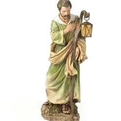 27.5" Saint Joseph Nativity Figurine Christmas Tabletop Decor