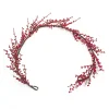 Set Of 2 Berry Twig Artificial Christmas Garlands 5' X 9.5", Unlit