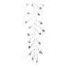 Set Of 2 Frosted Pinecone Twig Artificial Christmas Garlands 5.5' X 12"