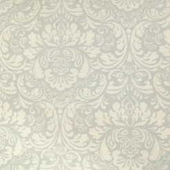 Set Of 2 Gray Damask Patterned Soft Storage Bins With Zipper Closure 18