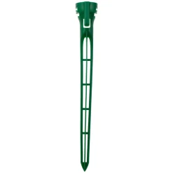 Set Of 20 Green 2-In-1 Christmas Decorations Tie Down And Light Stakes - 7.5 Inch