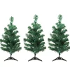 Set Of 3 Led Lighted Christmas Tree Driveway Or Pathway Markers Outdoor Decorations