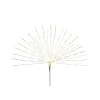 Set Of 2 Lighted Led Contemporary Starburst Christmas Tree Topper - White Lights 23.5"