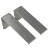 Set Of 2 Silver Outdoor Wreath Siding Hooks 4.25"