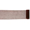 Silver And Red Sparkling Christmas Craft Ribbon 6" X 4 Yards