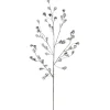 30" Silver Glittered Artifcal Christmas Twig Spray