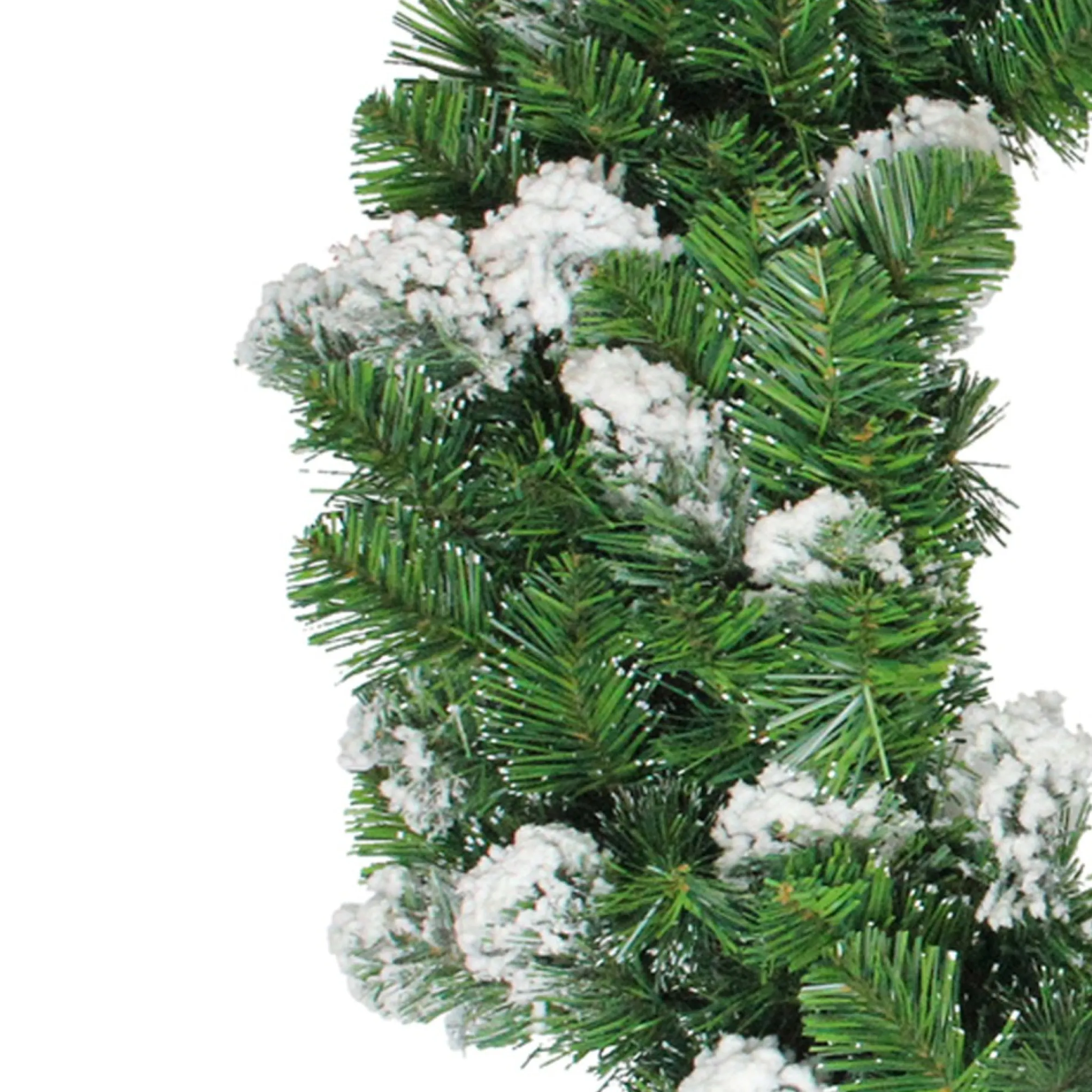 Snowy Flocked Colorado Pine Artificial Christmas Wreath, 30-Inch, Unlit