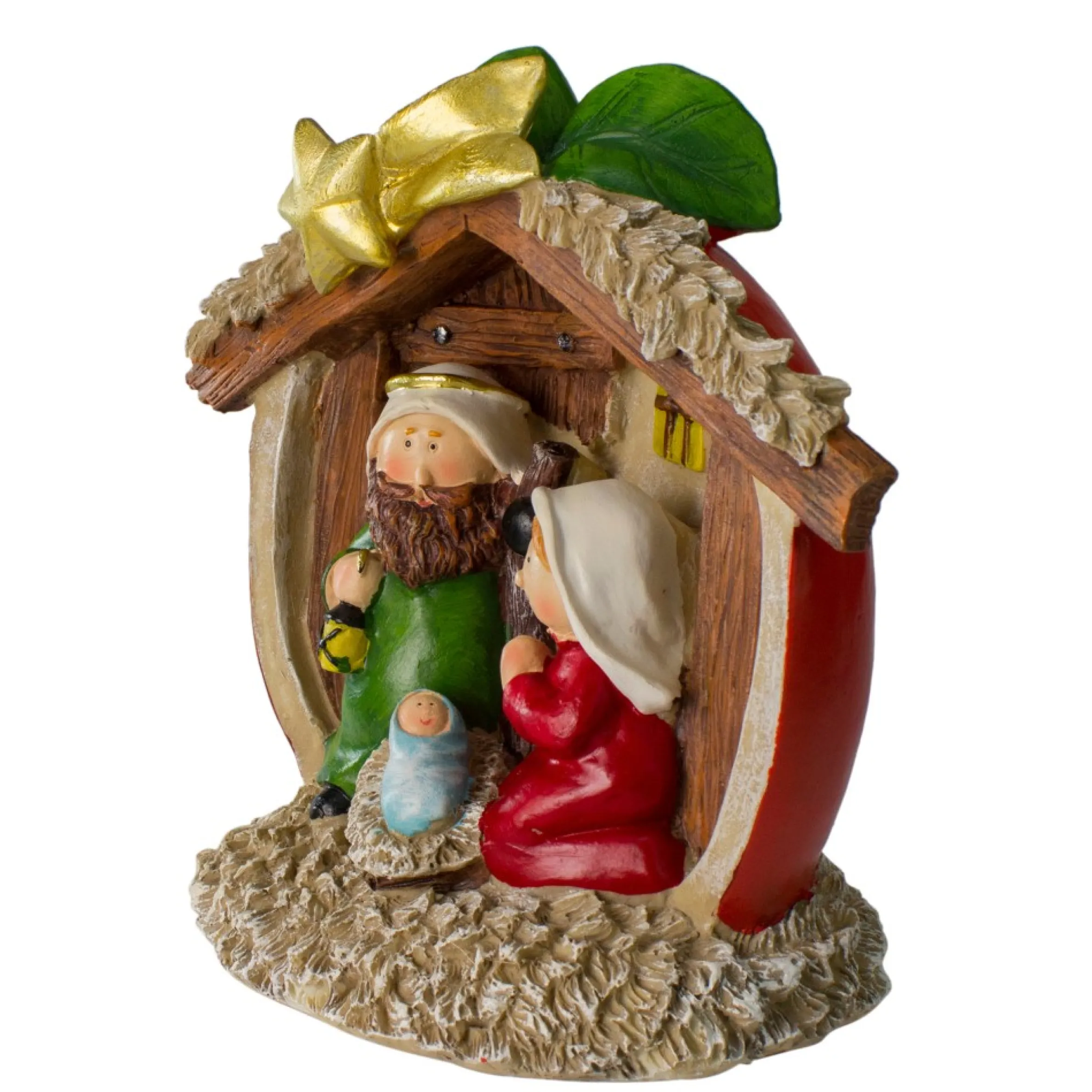 7.5" Tabletop Children's First Nativity Scene Christmas Decoration