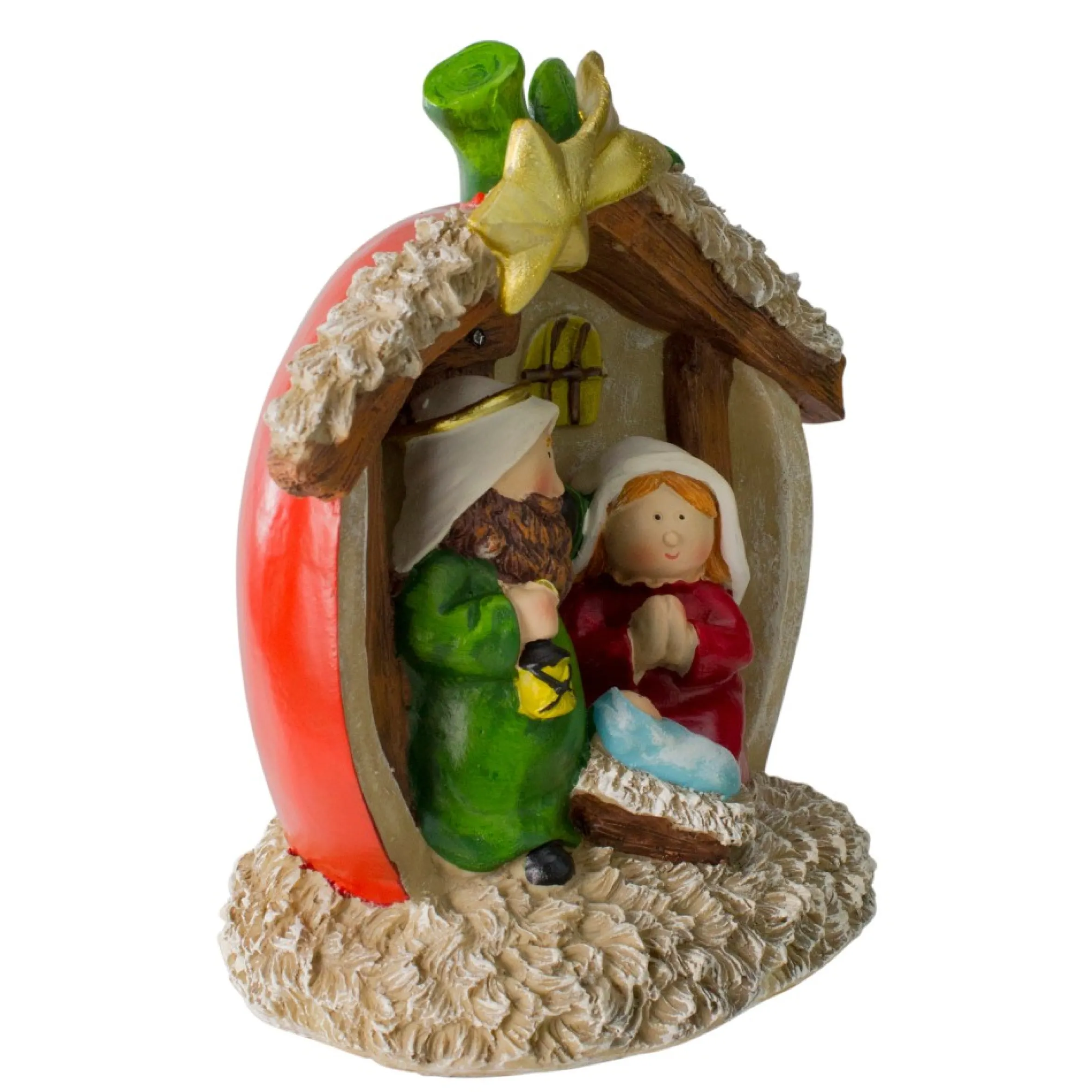 7.5" Tabletop Children's First Nativity Scene Christmas Decoration