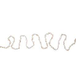 9' Traditional Faux Popcorn Christmas Garland, Unlit