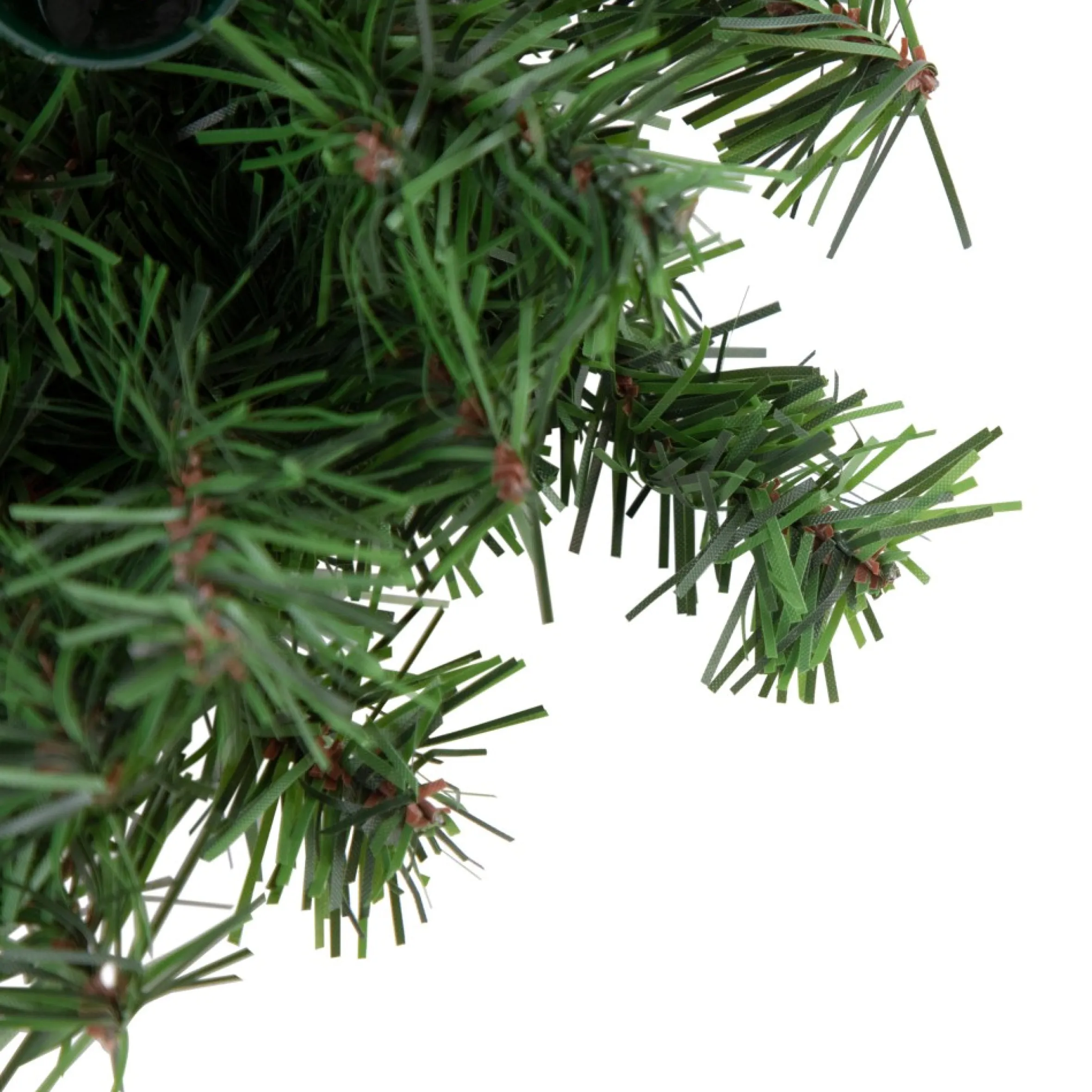 12" Two-Tone Pine Artificial Christmas Advent Candle Wreath